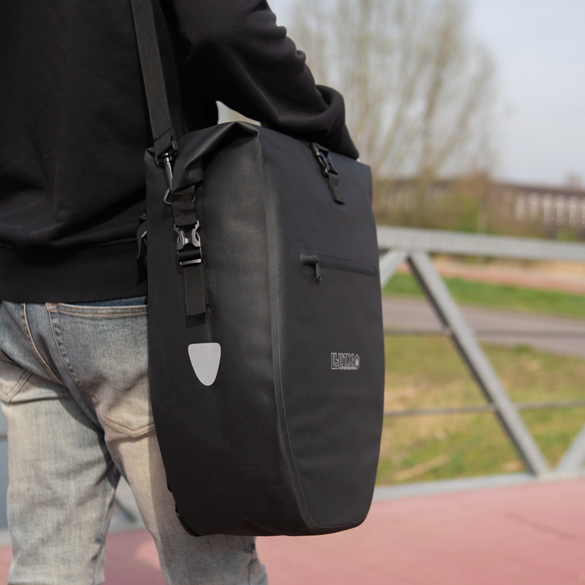 610311.BLA LYNX Einzelne Packtasche Hayes 31 x 15 x 62 cm