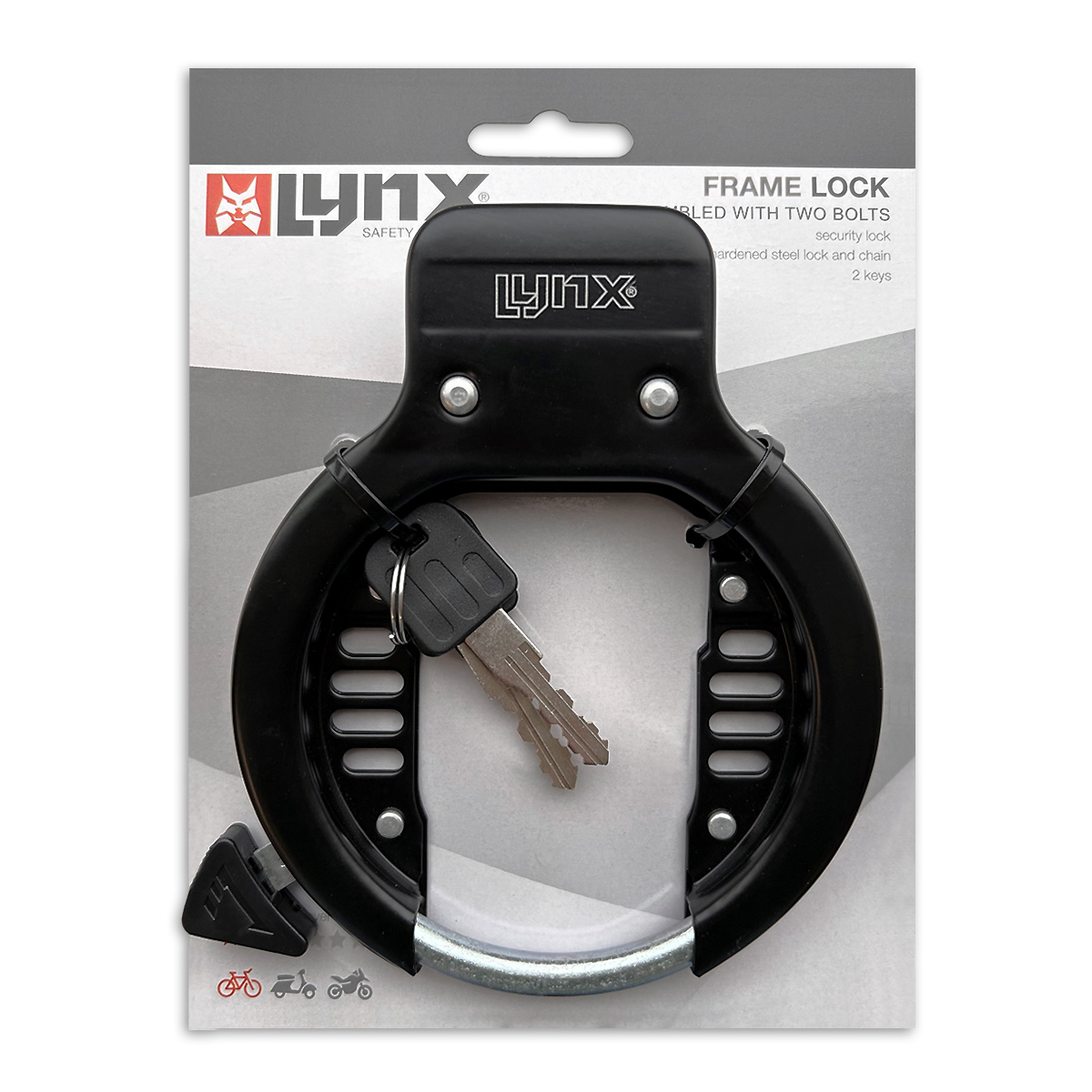 410711 LYNX Rahmenschloss <-> 59 mm