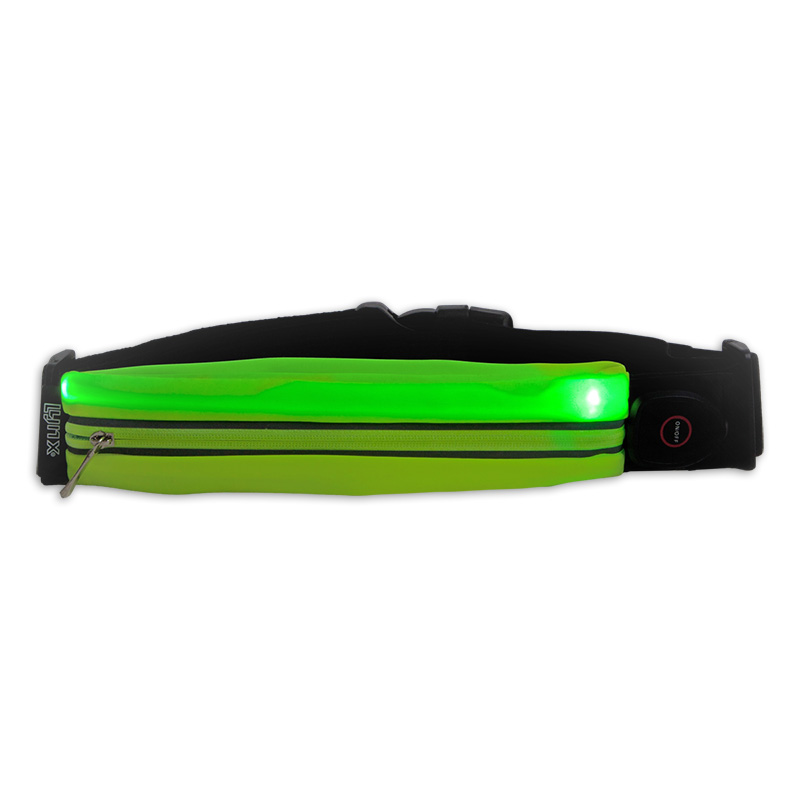429015 LYNX Reflecterende LED heuptas / hardloopriem USB