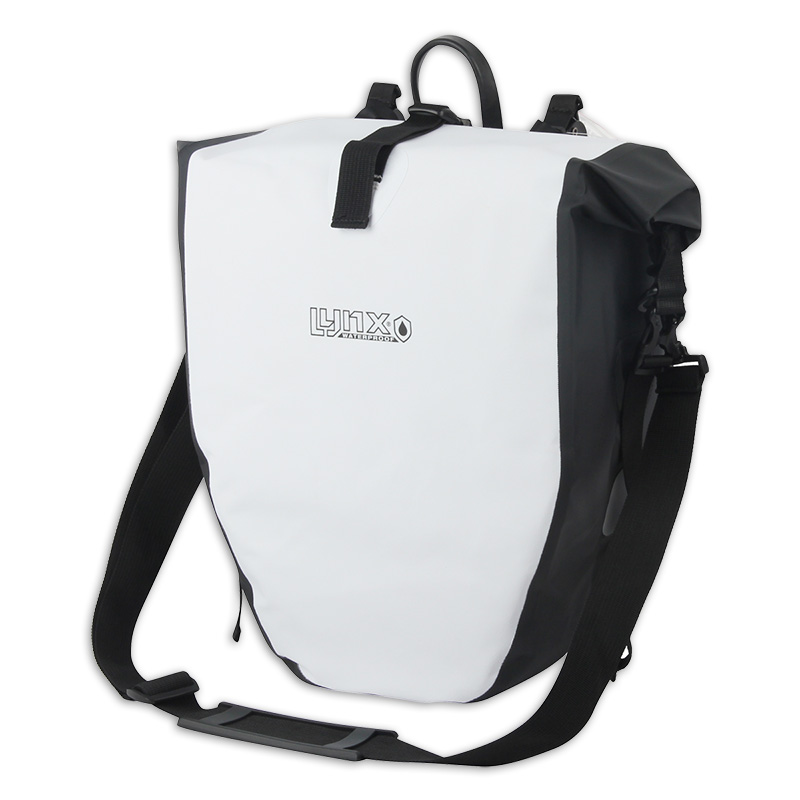 610308.WHI LYNX Enkele fietstas XL Rocky 32 x 16 x 57 cm