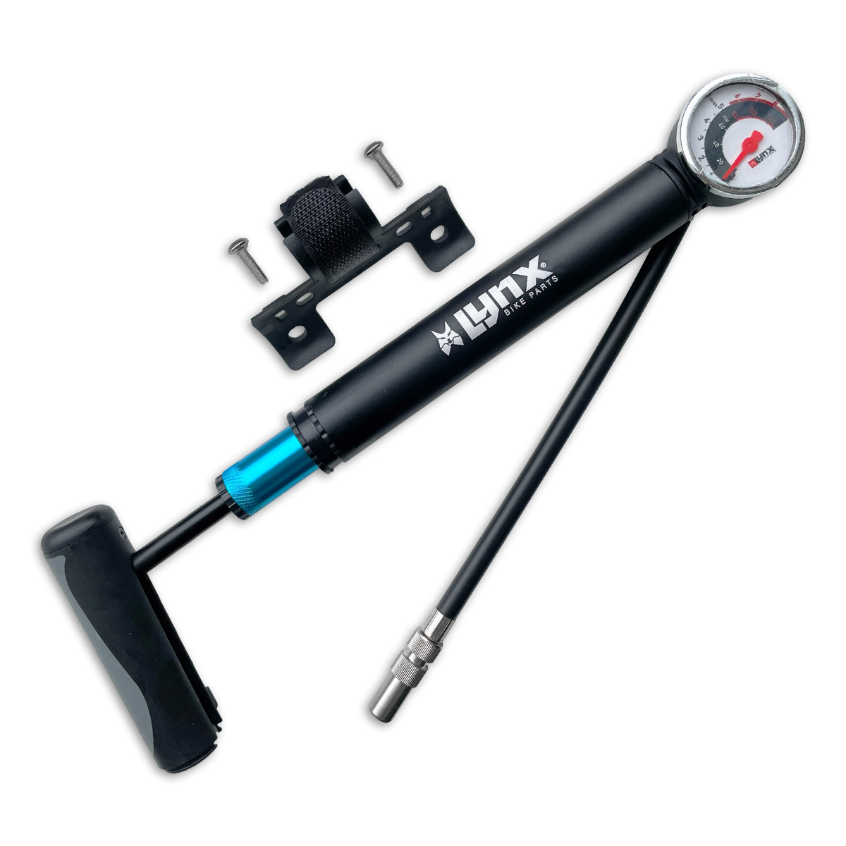 440225 LYNX Mini fietspomp Hurricane 28 x 2.5 cm