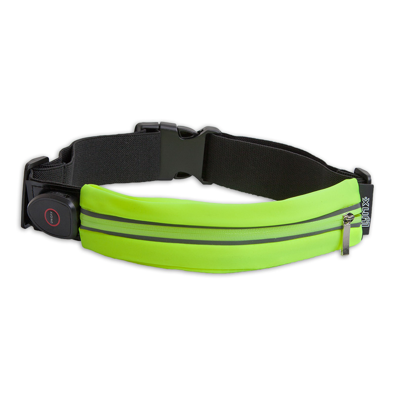 429015 LYNX Reflecterende LED heuptas / hardloopriem USB