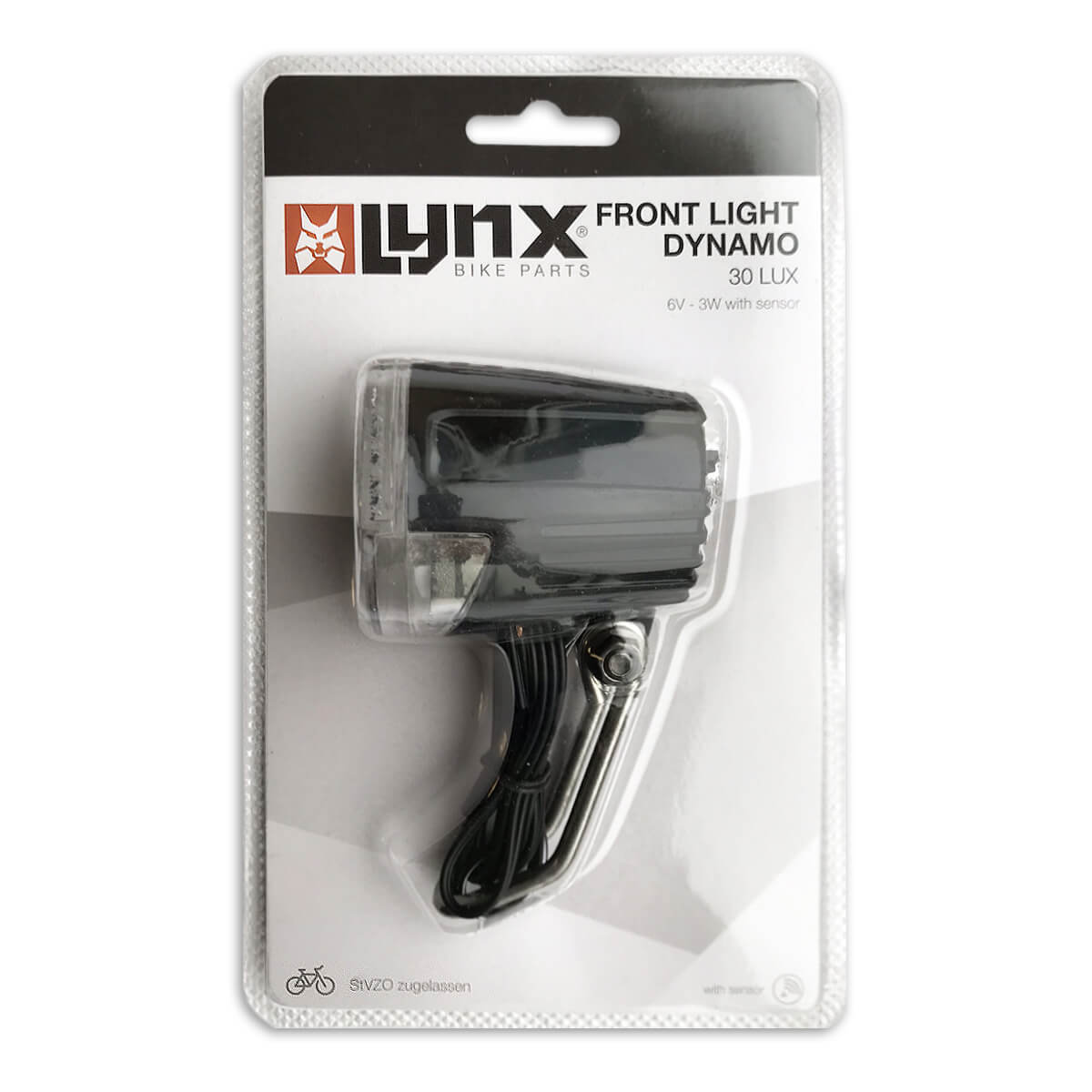 429391 LYNX Koplamp Dynamo Sensor 30 Lux